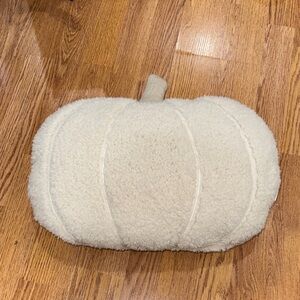 PUMPKIN Shape Sherpa Pillow Rachel Ashwell Farmhouse Halloween Fall Thanksgiving